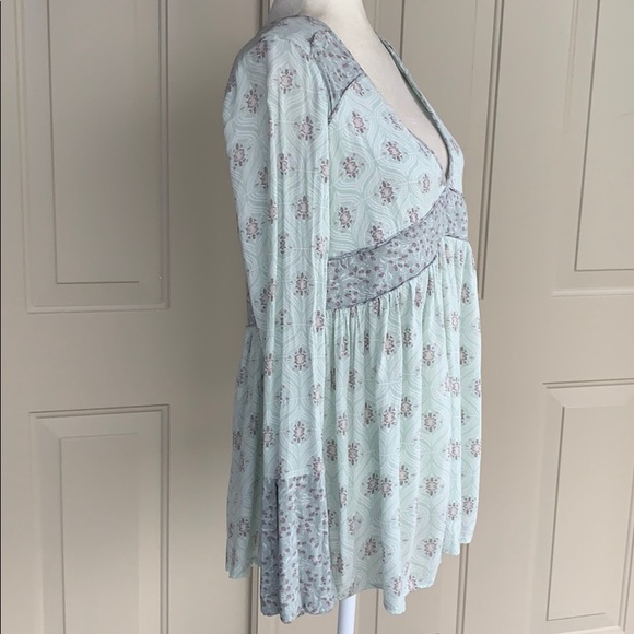 Free People Rolling Hills Print Tunic boho - Picture 8 of 16